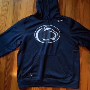 Nike Penn State Hoodie Sweatshirt Therma-fit